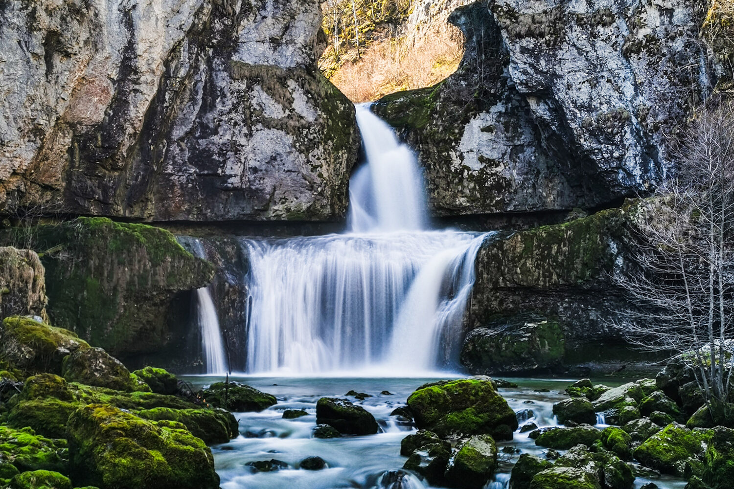 Cascade de la Billaude, Jura